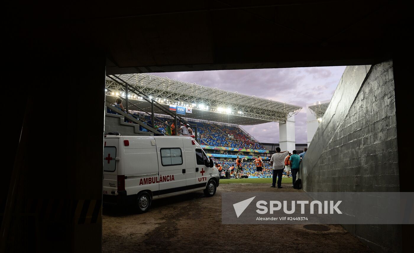 FIFA World Cup 2014. Russia vs. South Korea