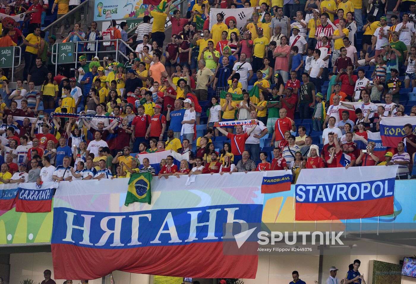 FIFA World Cup 2014. Russia vs. South Korea