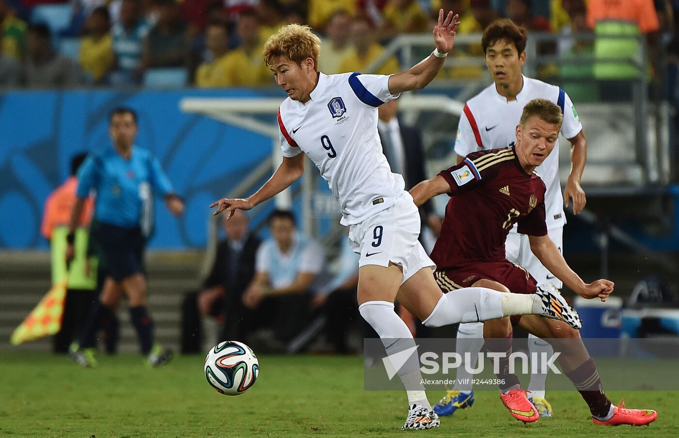 FIFA World Cup 2014. Russia vs. South Korea