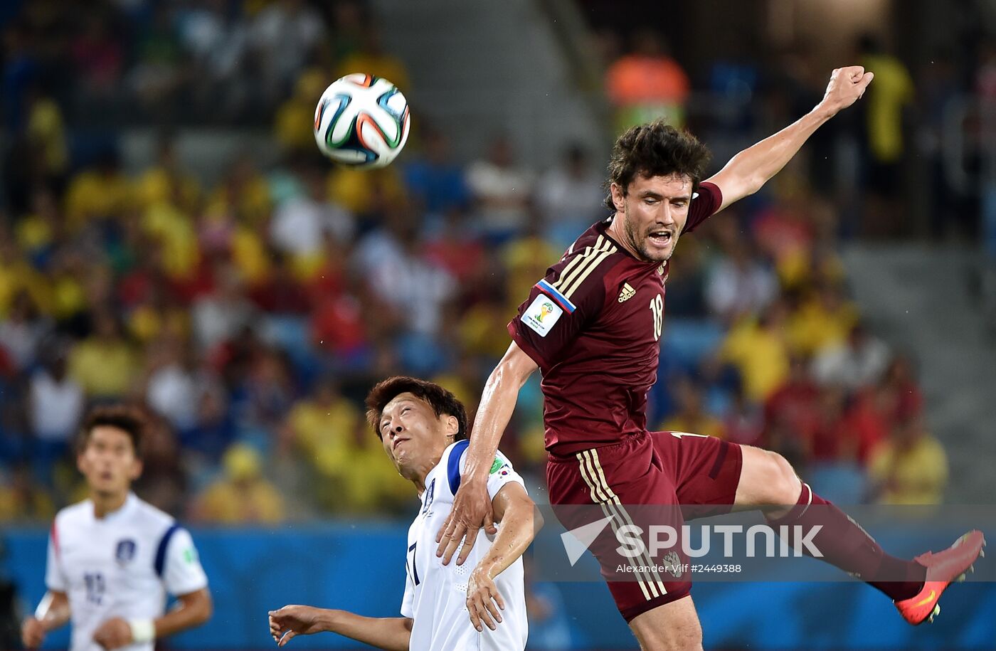 FIFA World Cup 2014. Russia vs. South Korea