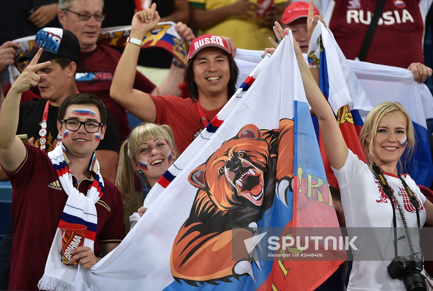 FIFA World Cup 2014. Russia vs. South Korea