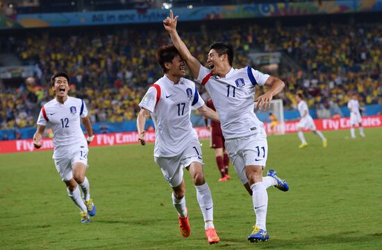 FIFA World Cup 2014. Russia vs. South Korea