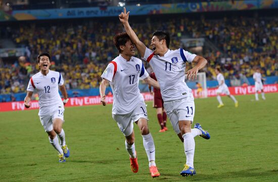 FIFA World Cup 2014. Russia vs. South Korea
