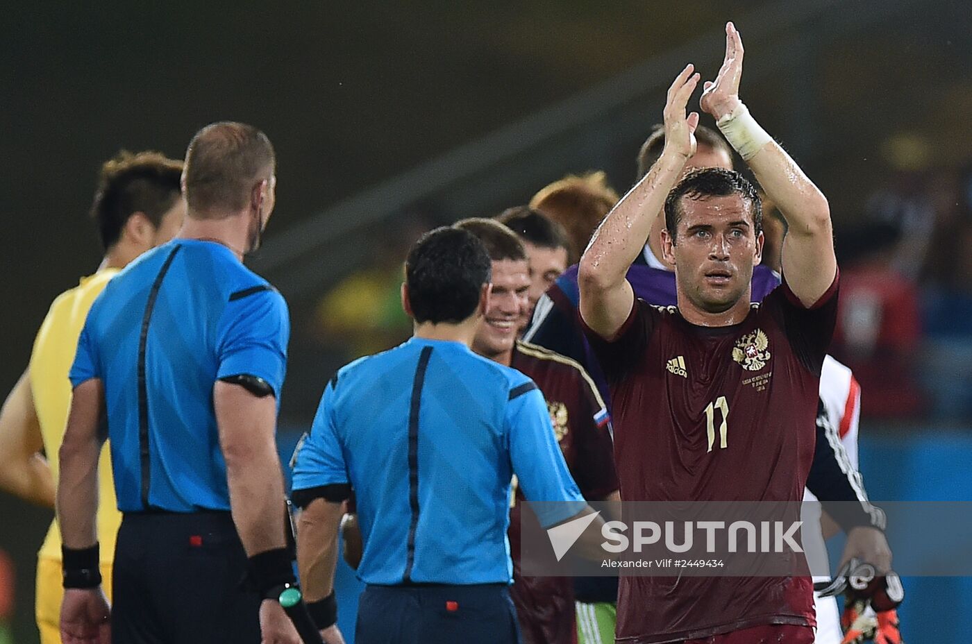 FIFA World Cup 2014. Russia vs. South Korea