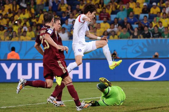 FIFA World Cup 2014. Russia vs. South Korea