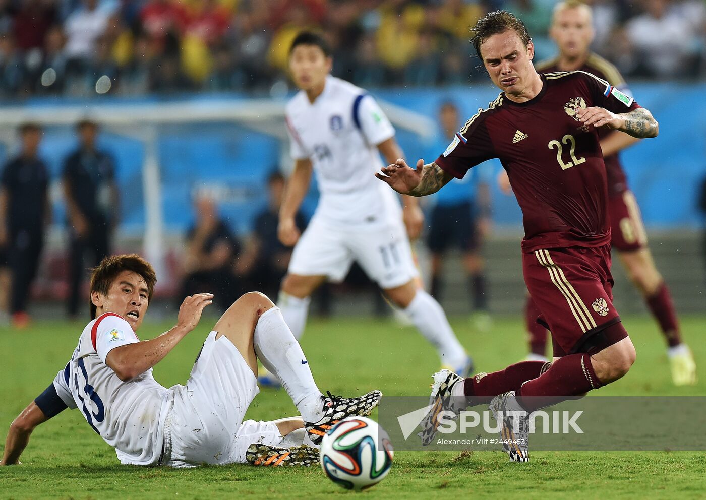 FIFA World Cup 2014. Russia vs. South Korea