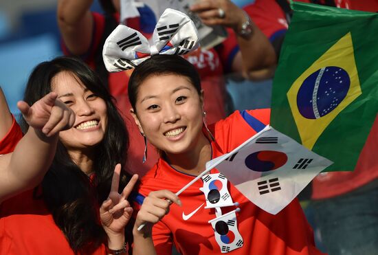 FIFA World Cup 2014. Russia vs. South Korea