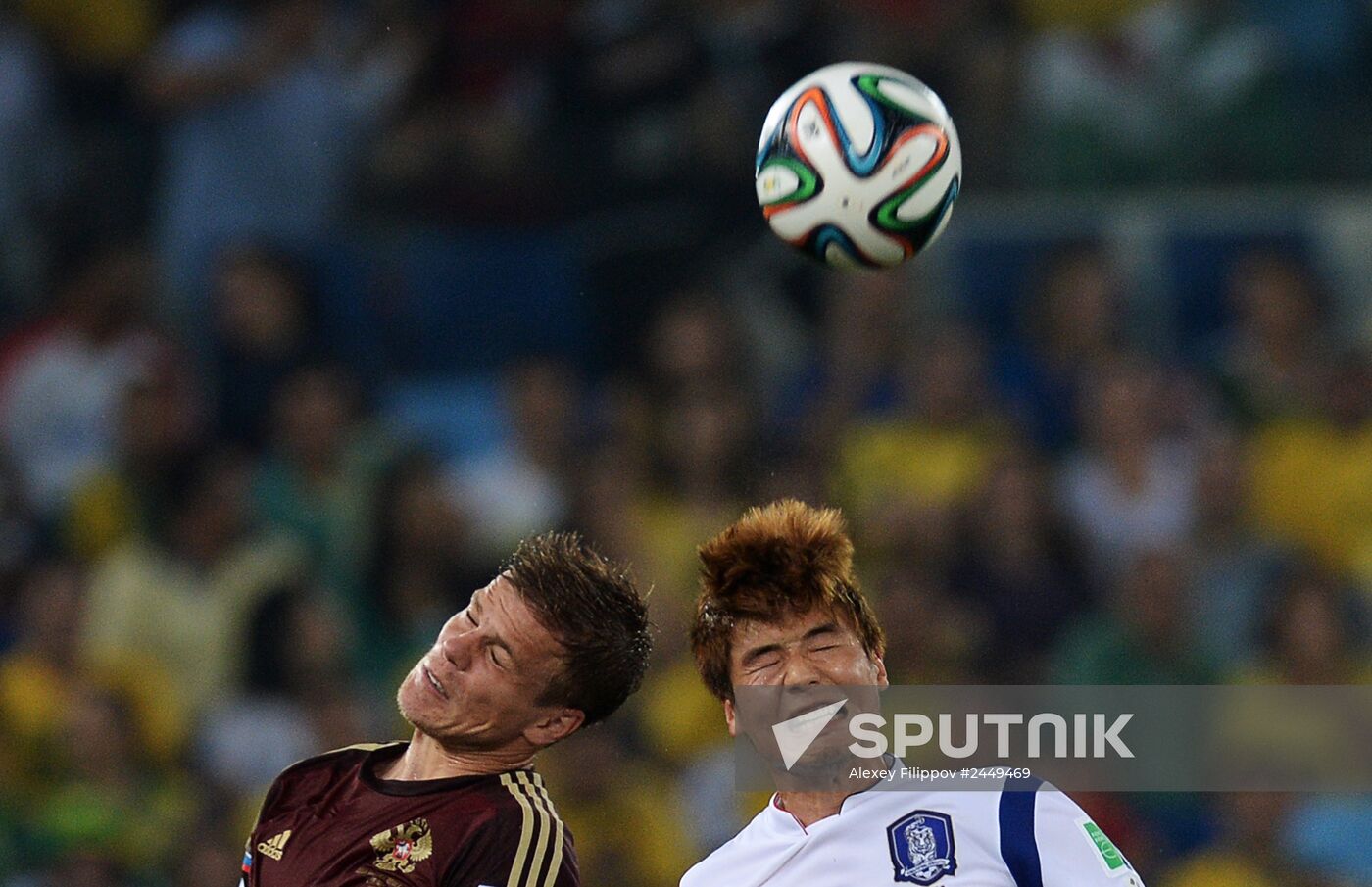FIFA World Cup 2014. Russia vs. South Korea