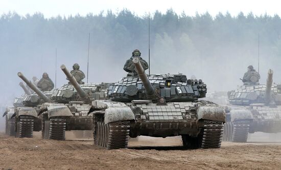 Rehearsal ahead of Belarus Independence Day parade