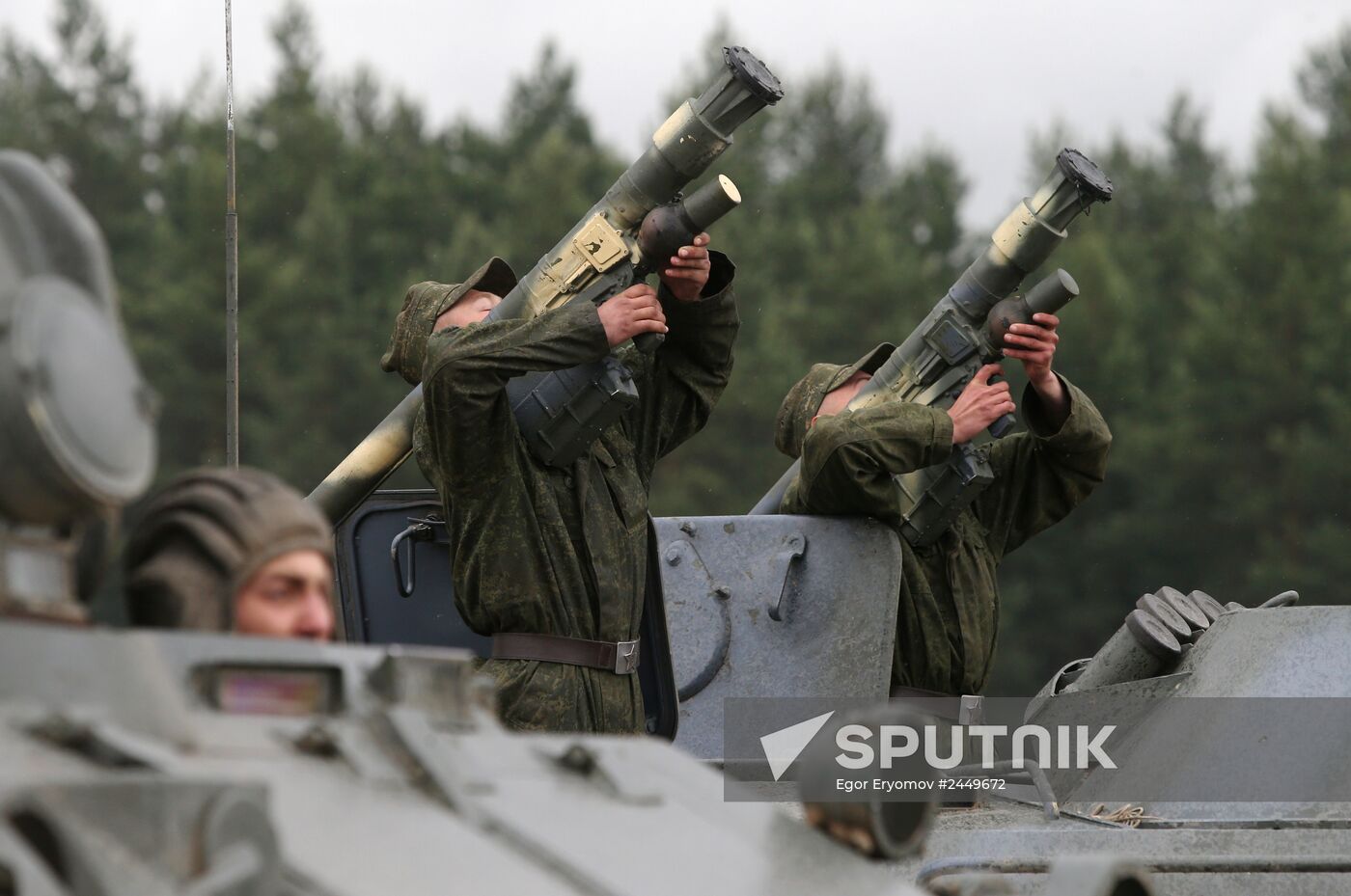 Rehearsal ahead of Belarus Independence Day parade
