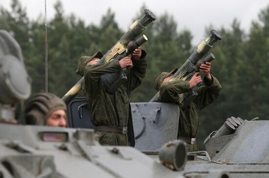 Rehearsal ahead of Belarus Independence Day parade