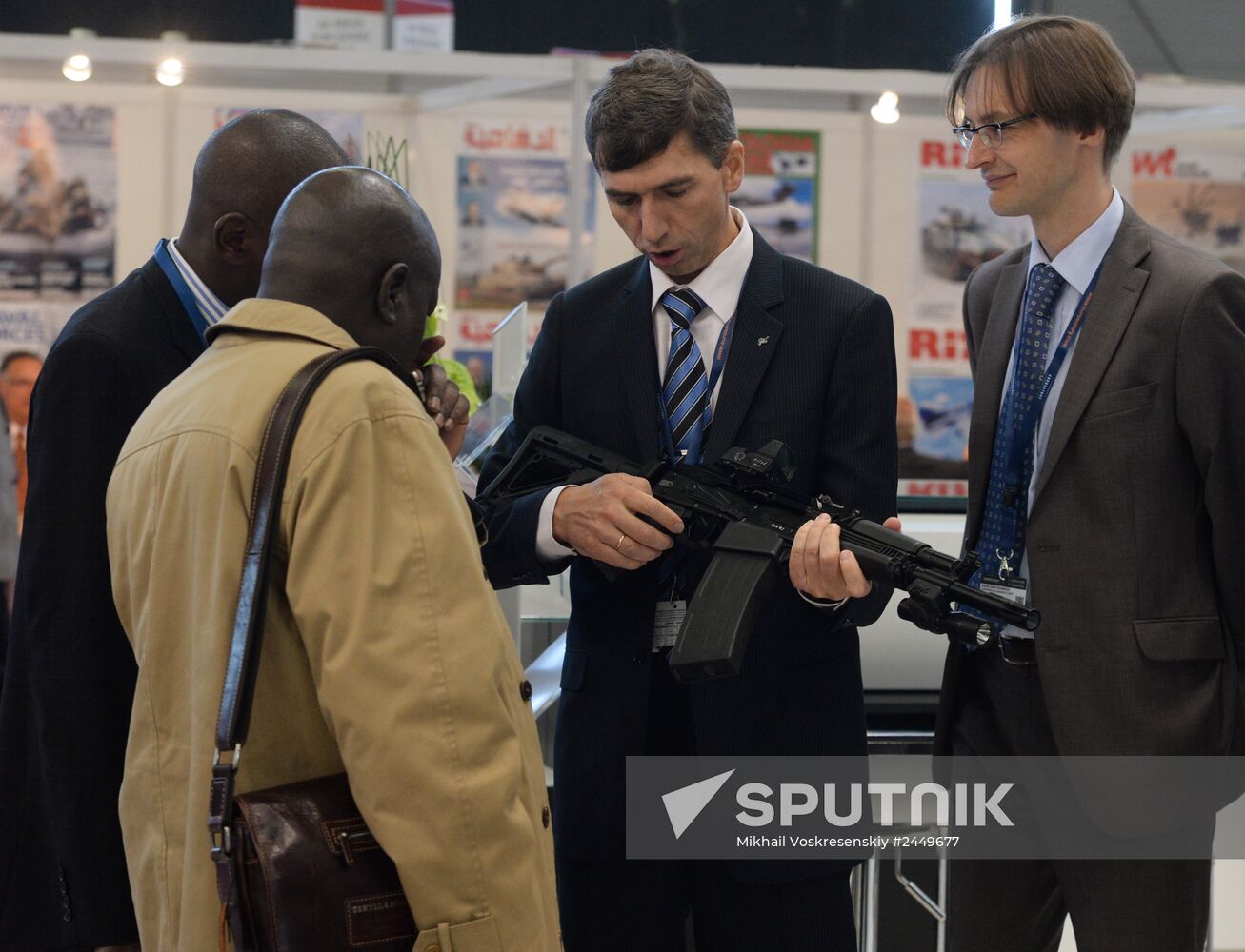 Eurosatory 2014 International Exhibition of Arms and Military equipment. Day 3