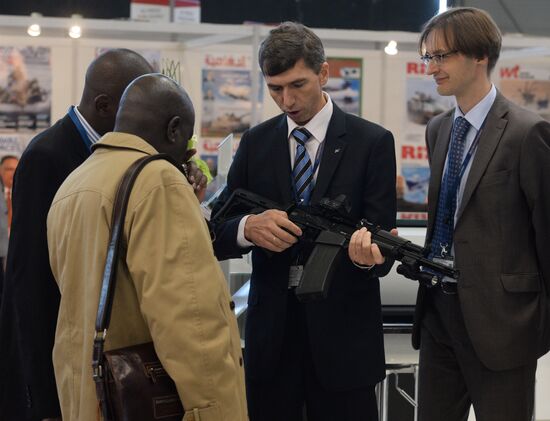 Eurosatory 2014 International Exhibition of Arms and Military equipment. Day 3