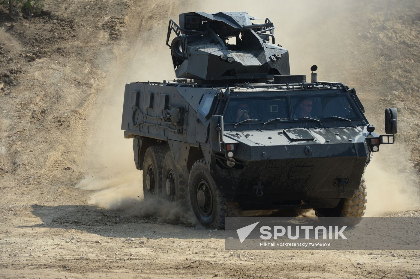 Eurosatory 2014 International Exhibition of Arms and Military equipment. Day 3