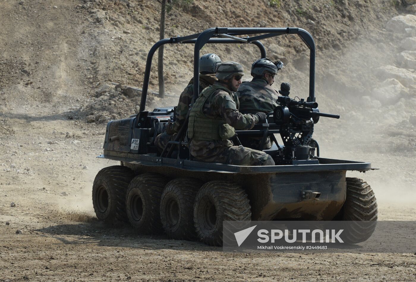 Eurosatory 2014 International Exhibition of Arms and Military equipment. Day 3