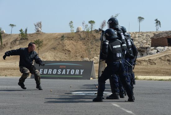 Eurosatory 2014 International Exhibition of Arms and Military equipment. Day 3