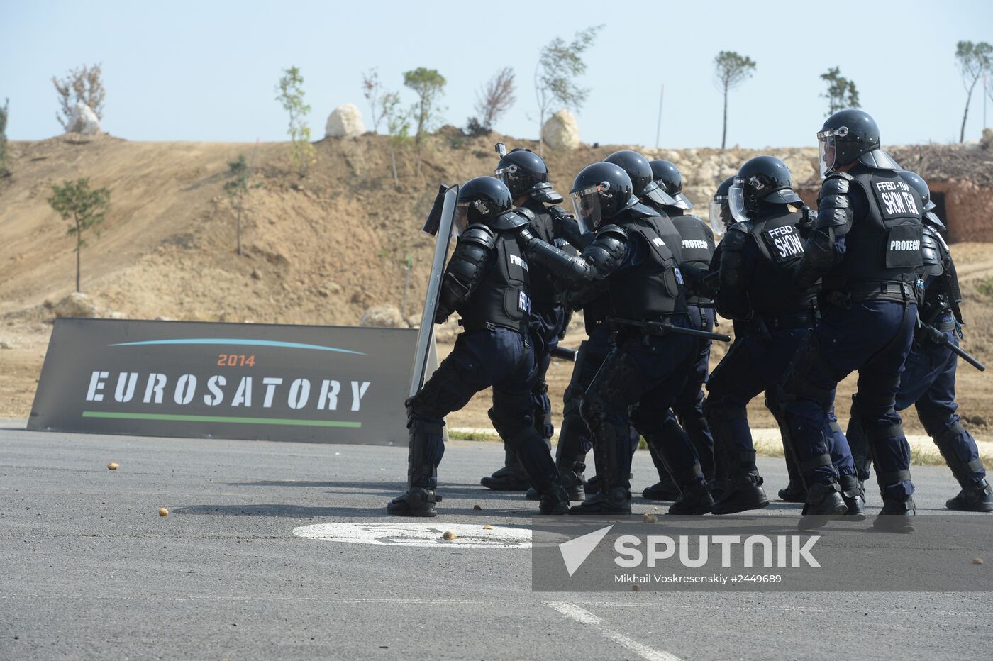 Eurosatory 2014 International Exhibition of Arms and Military equipment. Day 3