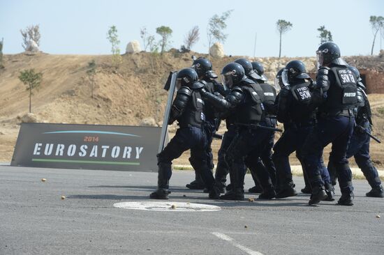 Eurosatory 2014 International Exhibition of Arms and Military equipment. Day 3