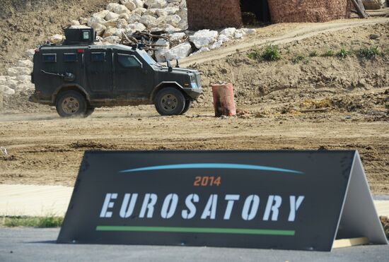 Eurosatory 2014 International Exhibition of Arms and Military equipment. Day 3