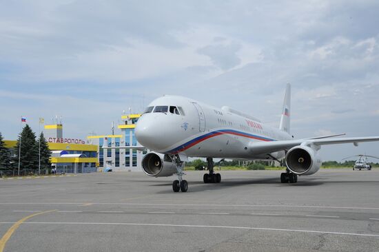 Vladimir Putin's working visit to Stavropol Territory