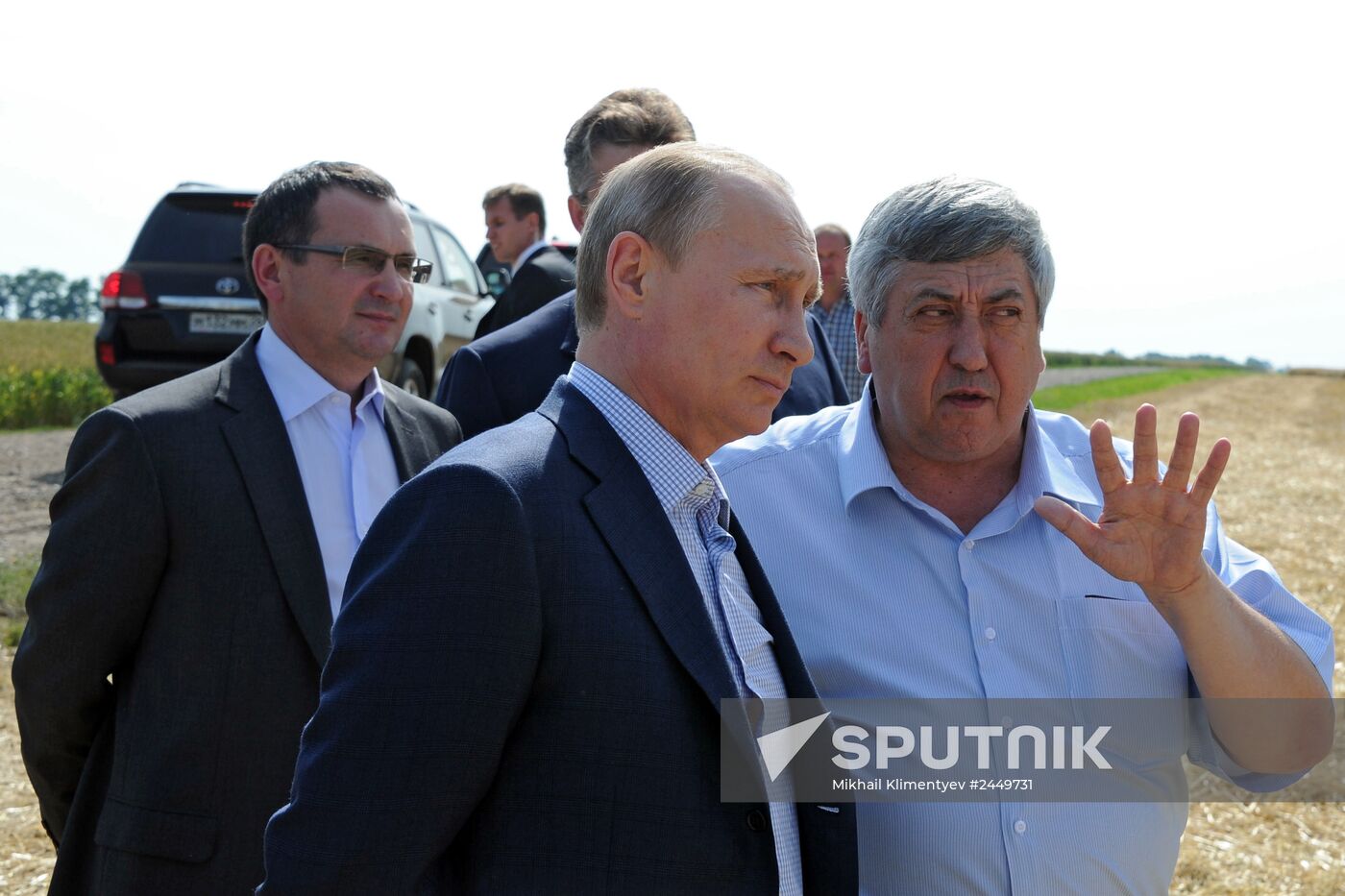 Vladimir Putin's working visit to Stavropol Territory