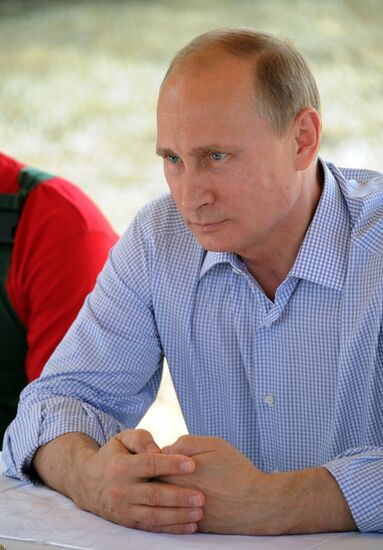 Vladimir Putin's working visit to Stavropol Territory