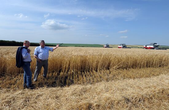 Vladimir Putin's working visit to Stavropol Territory