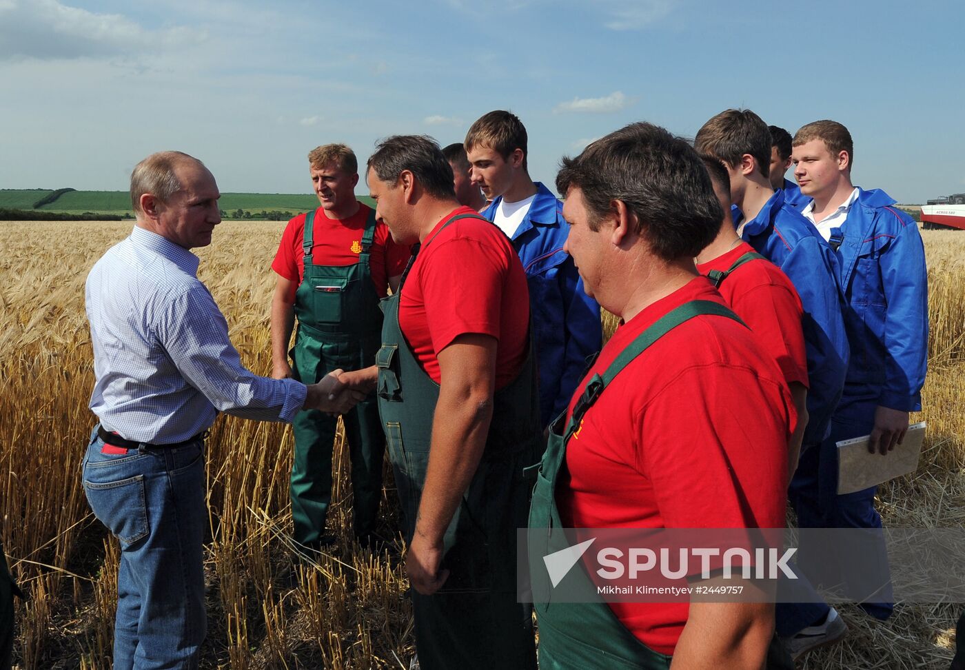 Vladimir Putin's working visit to Stavropol Territory