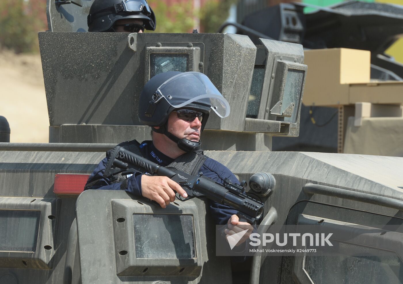 Eurosatory 2014 International Exhibition of Arms and Military equipment. Day 3