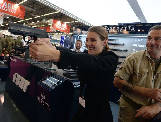 Eurosatory 2014 International Exhibition of Arms and Military equipment. Day 3
