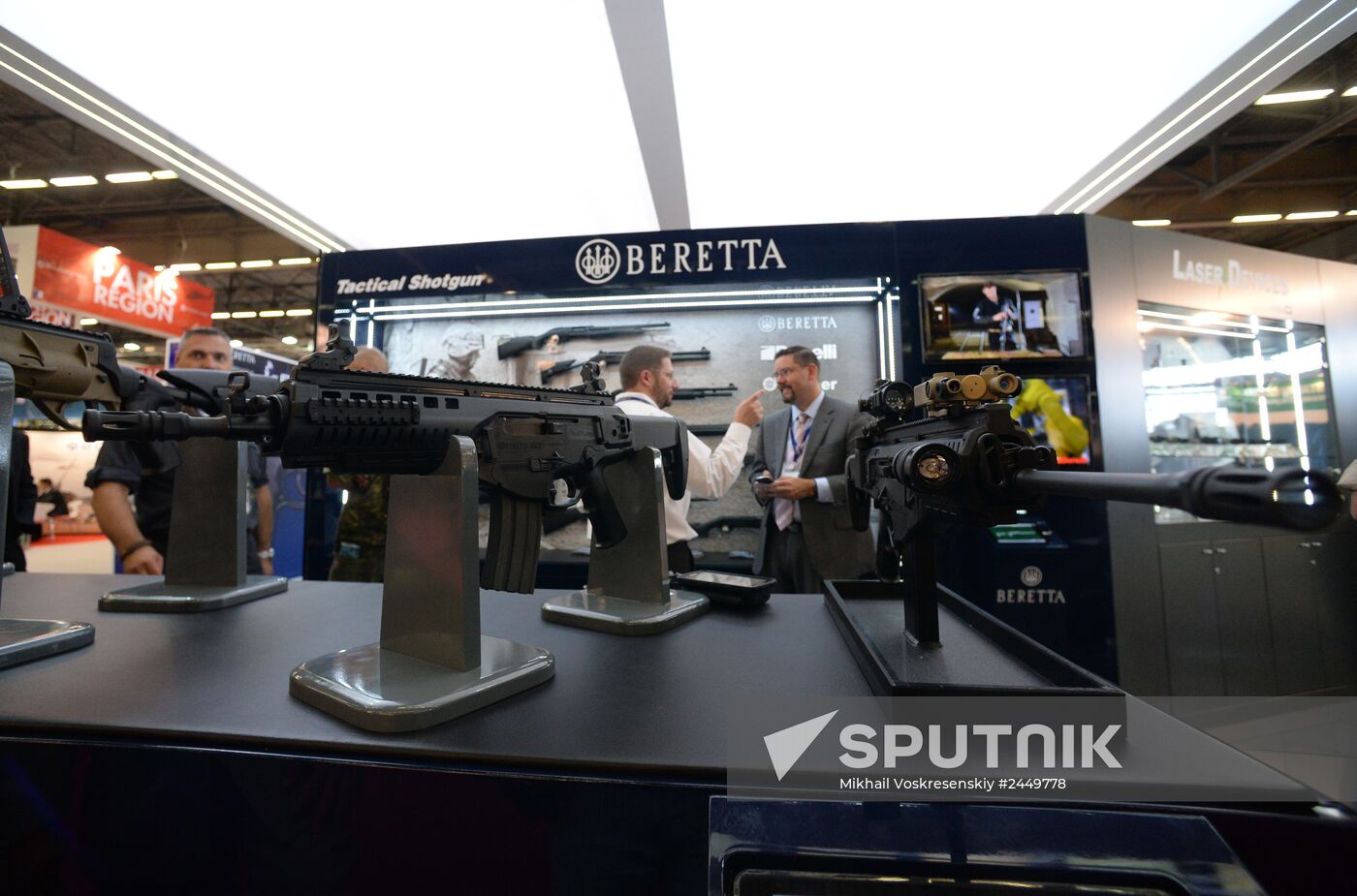 Eurosatory 2014 International Exhibition of Arms and Military equipment. Day 3