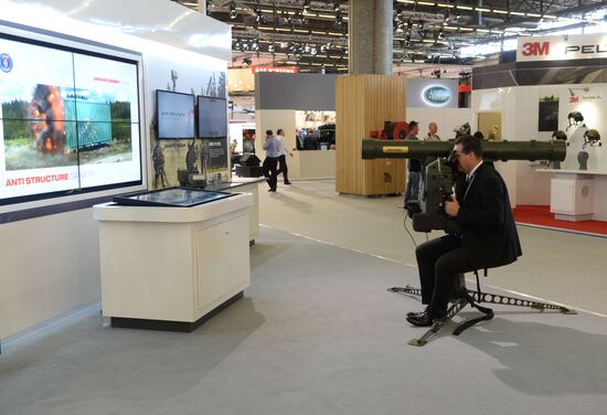 Eurosatory 2014 International Exhibition of Arms and Military equipment. Day 3