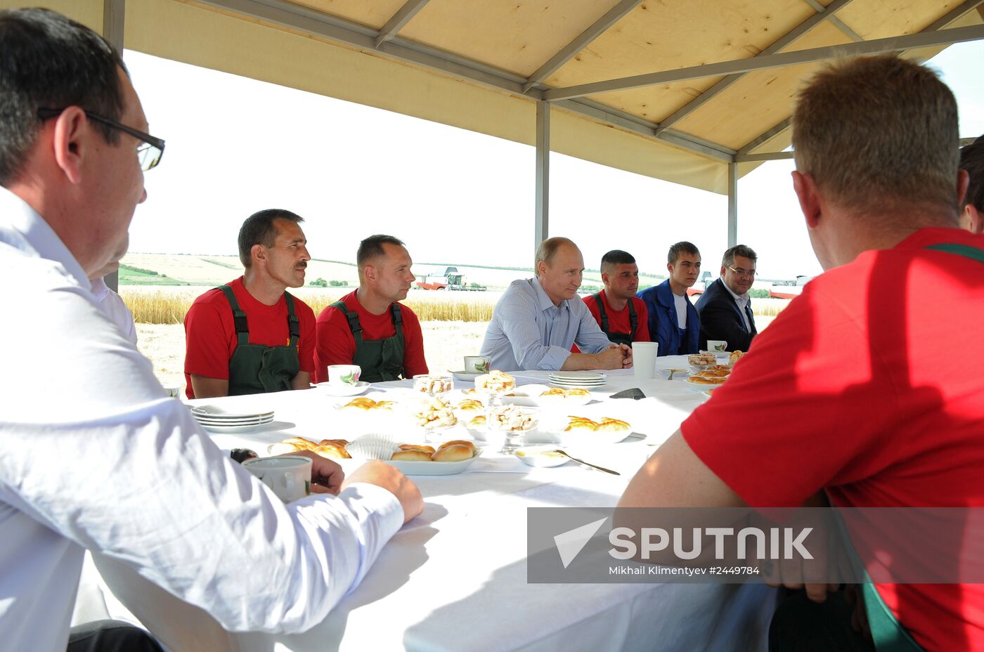 Vladimir Putin's working visit to Stavropol Territory
