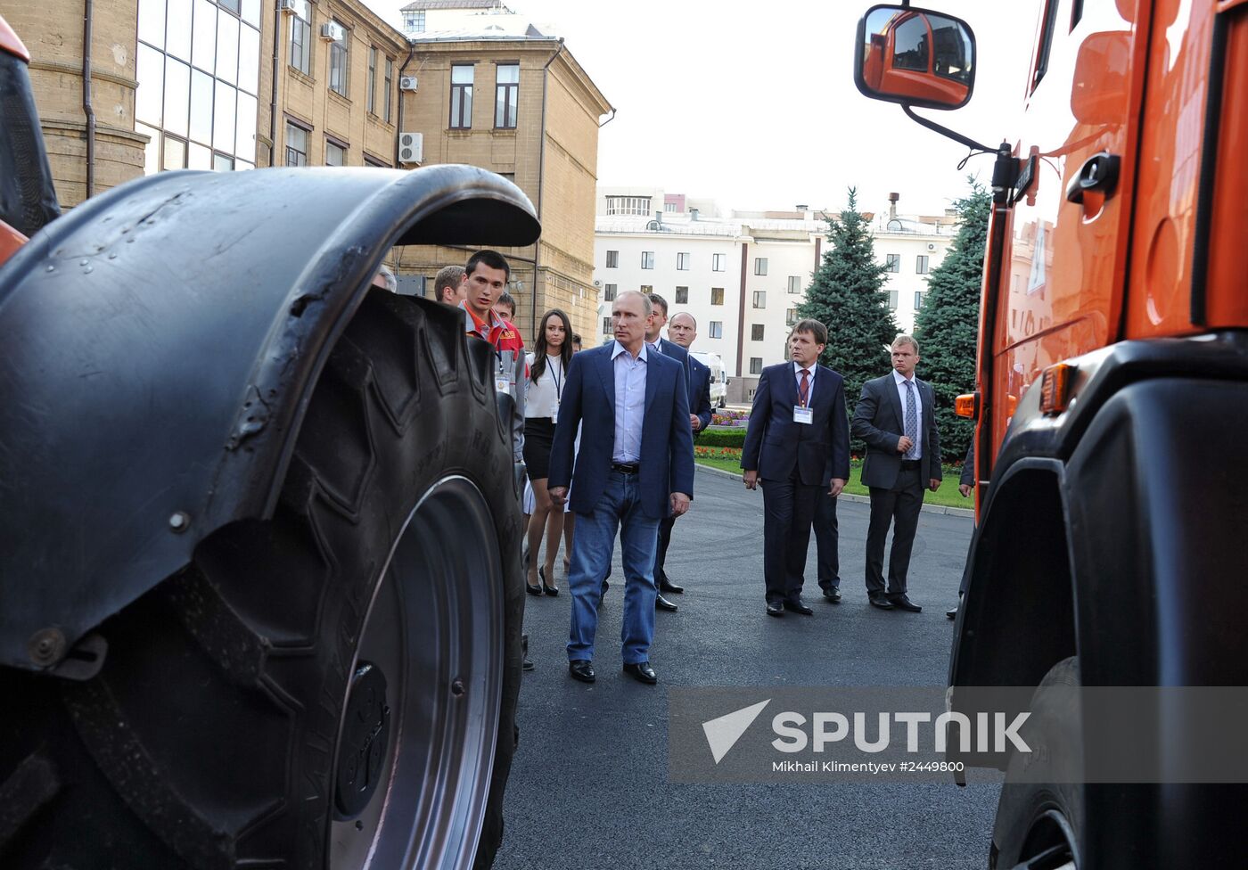 Vladimir Putin's working visit to Stavropol Territory