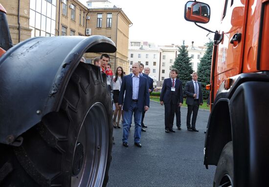 Vladimir Putin's working visit to Stavropol Territory