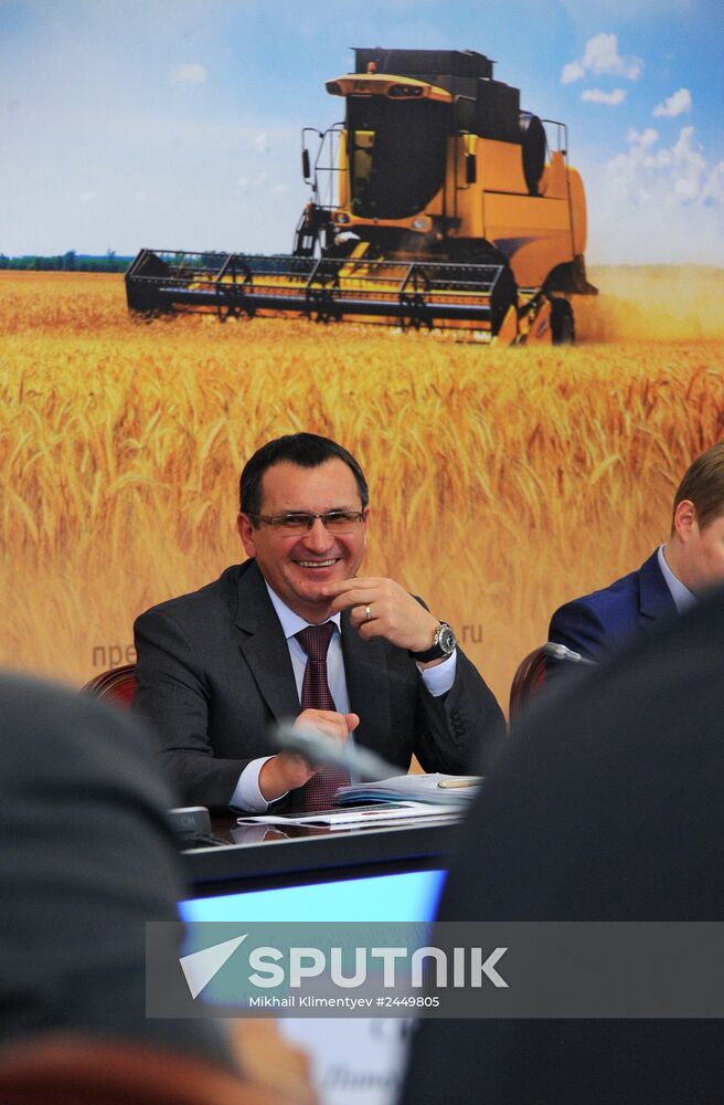 Vladimir Putin's working visit to Stavropol Territory
