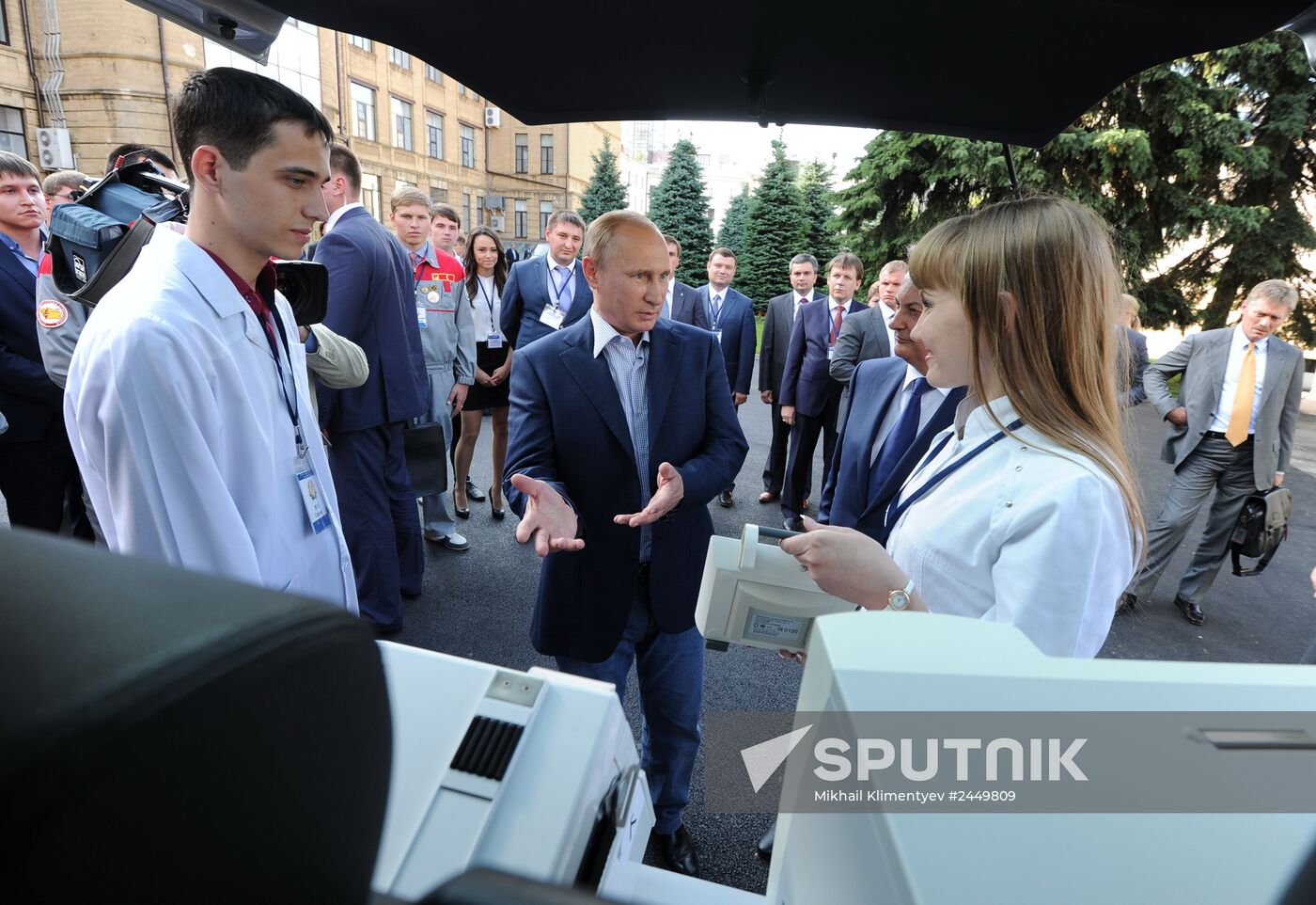 Vladimir Putin's working visit to Stavropol Territory