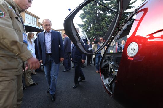 Vladimir Putin's working visit to Stavropol Territory