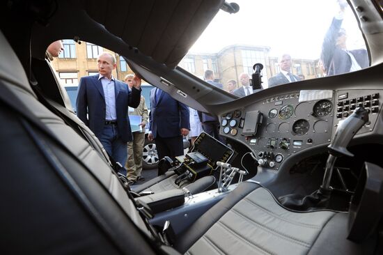Vladimir Putin's working visit to Stavropol Territory