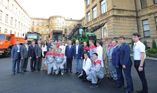 Vladimir Putin's working visit to Stavropol Territory