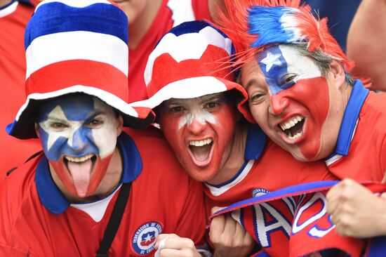 The 2014 FIFA World Cup. Spain vs. Chile