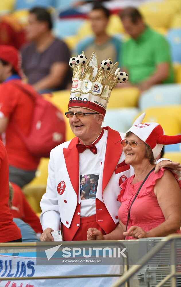 The 2014 FIFA World Cup. Spain vs. Chile