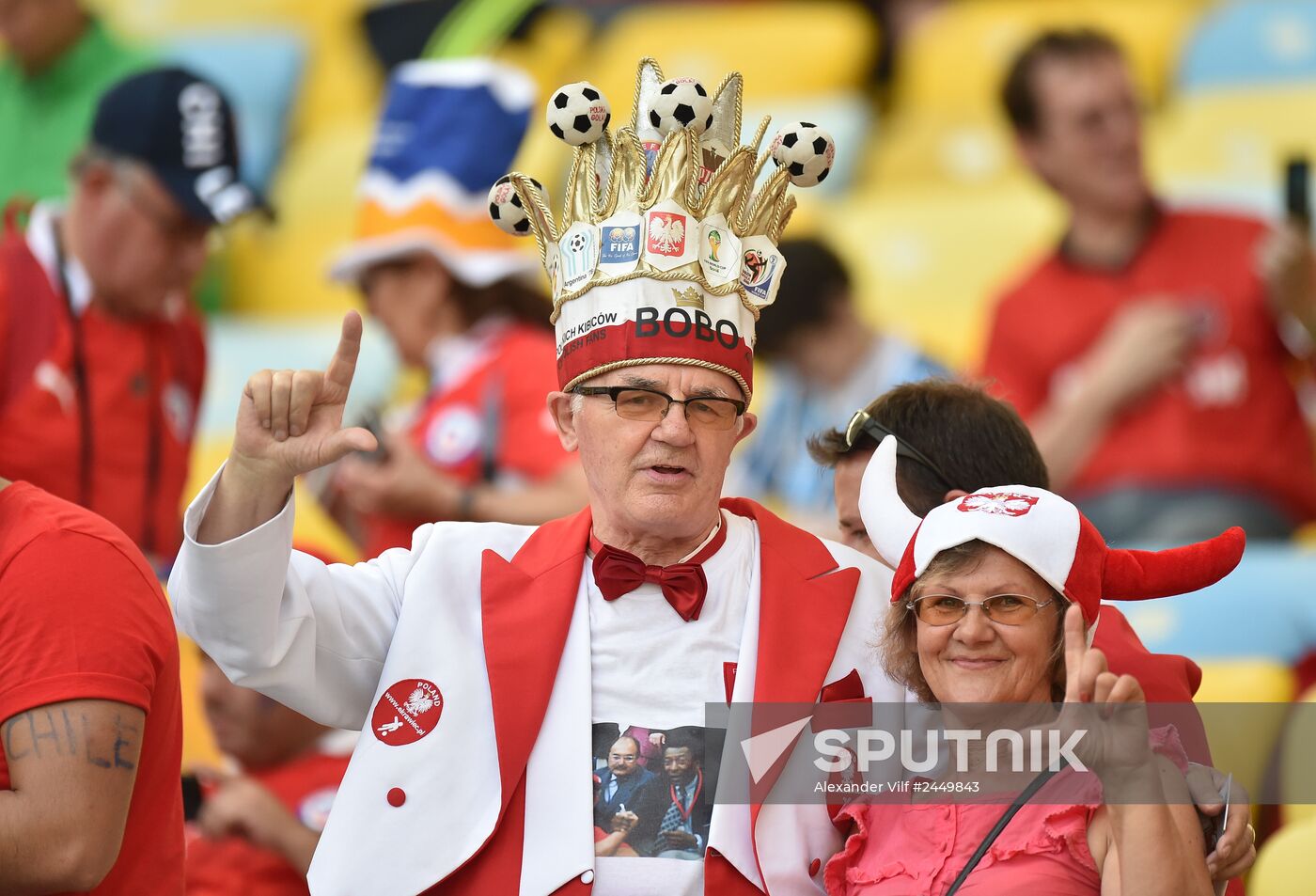 The 2014 FIFA World Cup. Spain vs. Chile