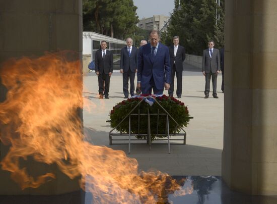 Sergey Lavrov's official visit to Azerbaijan