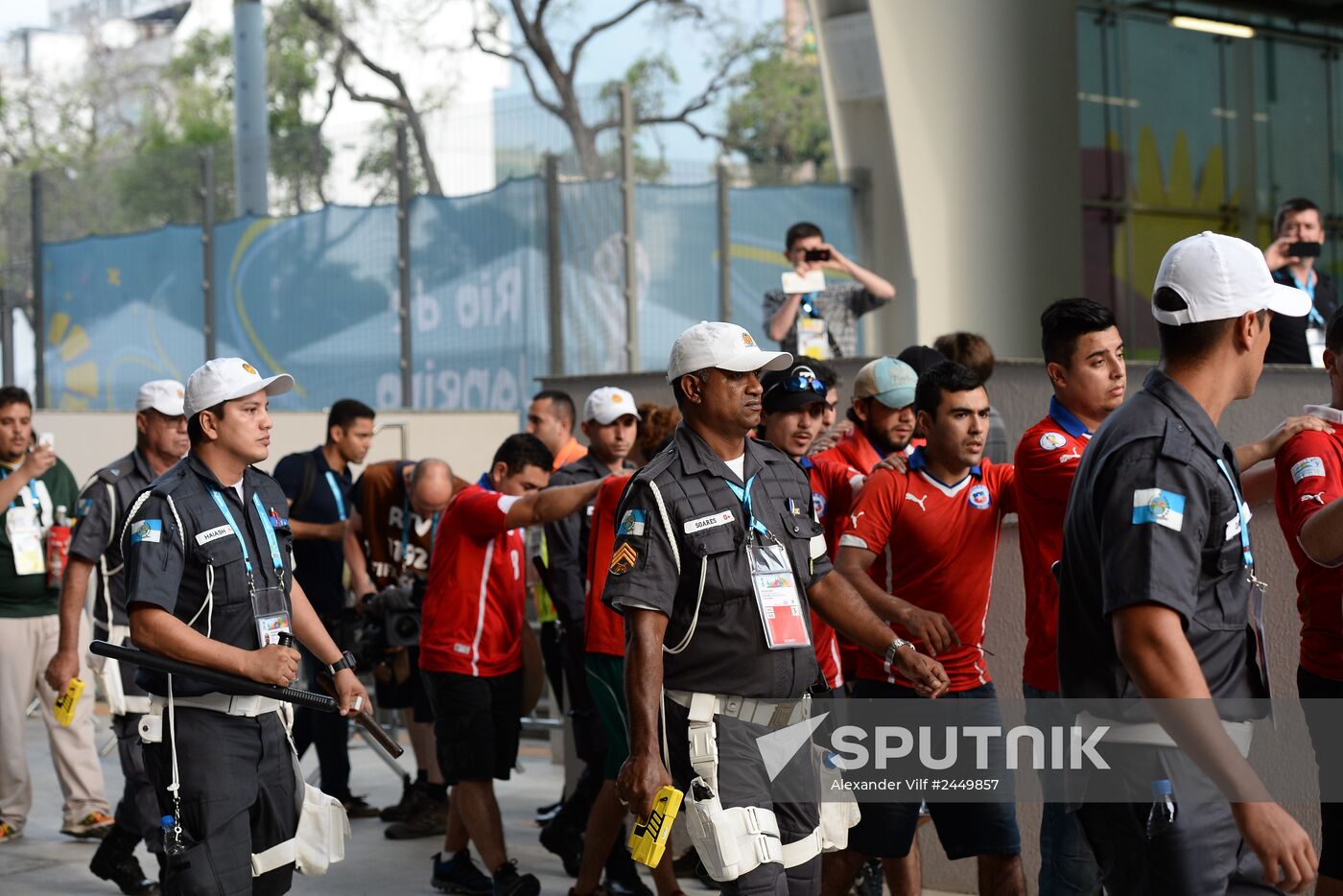 The 2014 FIFA World Cup. Spain vs. Chile