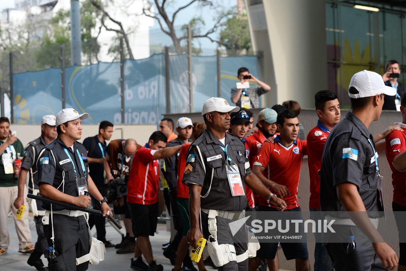 The 2014 FIFA World Cup. Spain vs. Chile