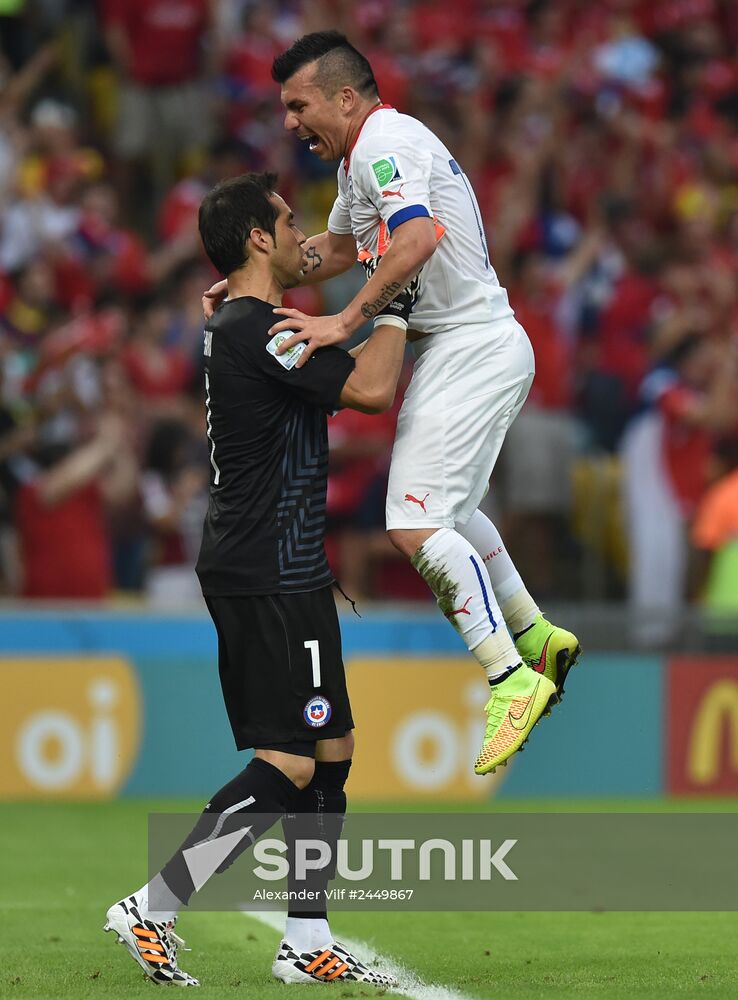 The 2014 FIFA World Cup. Spain vs. Chile