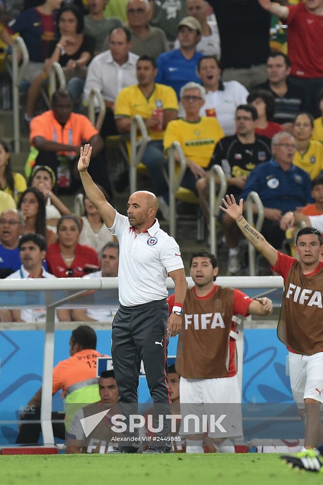The 2014 FIFA World Cup. Spain vs. Chile