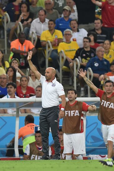 The 2014 FIFA World Cup. Spain vs. Chile
