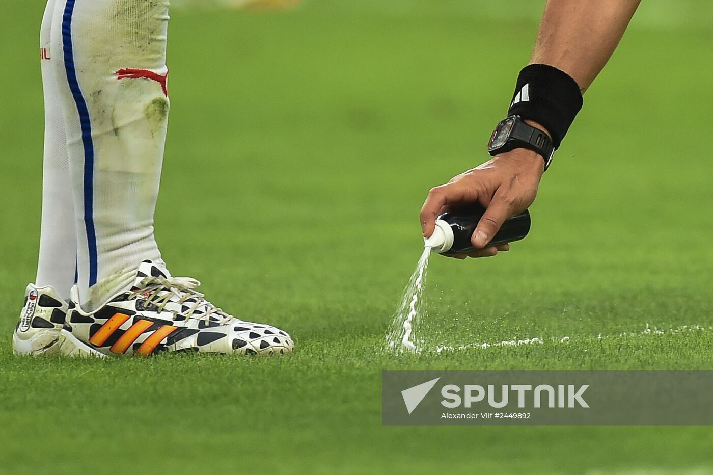 The 2014 FIFA World Cup. Spain vs. Chile